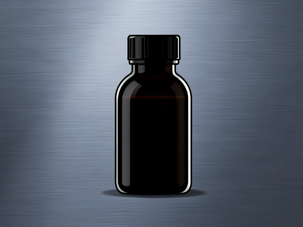 Premium botanical extract bottle